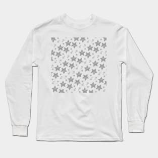 Twinkle little black stars Long Sleeve T-Shirt